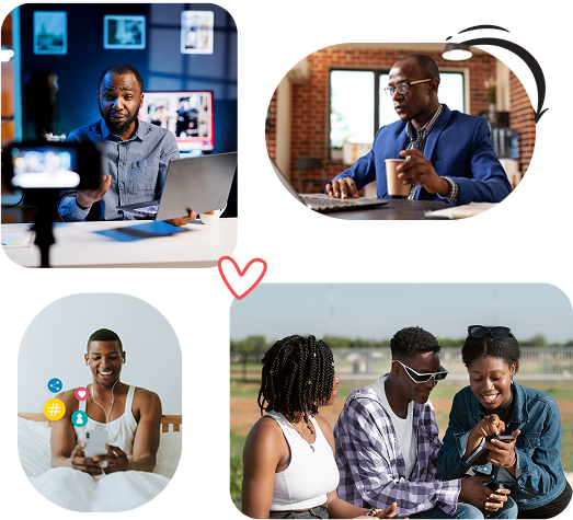 We develop products that help creators, brands, and platforms grow